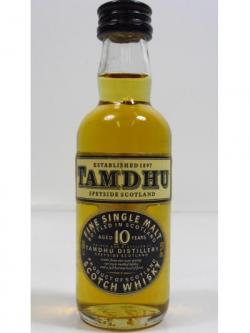 Tamdhu Silent Speyside Single Malt Miniature 10 Year Old 1645