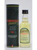 A bottle of Tamnavulin Speyside Single Malt Miniature 10 Year Old