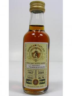 Tamnavulin Speyside Single Malt Miniature 1967 37 Year Old