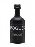 A bottle of The Pogues Irish Whiskey Miniature Blended Irish Whiskey