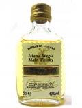 A bottle of Tobermory Island Single Malt Miniature