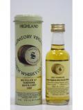 A bottle of Tobermory Single Highland Malt Miniature 1989 15 Year Old