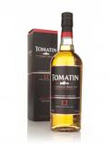 A bottle of Tomatin 12 year