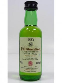 Tullibardine Single Highland Malt Miniature 1993