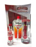 A bottle of Vodka Smirnoff Funkin Cosmopolitan Glass Gift Set