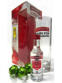 Vodka Smirnoff Miniature Glass Truffles Gift Set