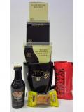 A bottle of Whisky Liqueur Baileys Original Mug Coffee Gift Set