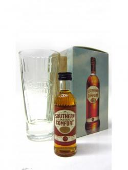 Whisky Liqueurs Southern Comfort Miniature Glass Gift Set