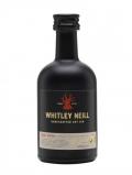 A bottle of Whitley Neill Gin 5cl Miniature