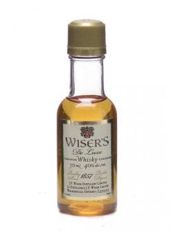 Wiser's De Luxe Canadian Whisky Miniature