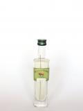 A bottle of Zubrowka Bison Grass Vodka Miniature