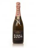 A bottle of Mot & Chandon 2004 Ros