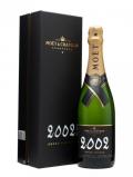 A bottle of Moet& Chandon Grand Vintage 2002