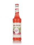A bottle of Monin Bubble Gum Syrup