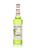 A bottle of Monin Concombre (Cucumber) Syrup