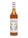 A bottle of Monin Elderflower (Fleur de Sureau) Syrup