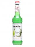 A bottle of Monin Estragon (Tarragon) Syrup