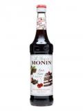 A bottle of Monin Foret Noir (Black Forest) Syrup / 70cl