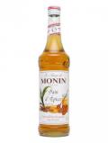 A bottle of Monin Gingerbread Syrup