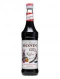 A bottle of Monin Liquorice (Reglisse)