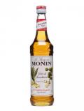 A bottle of Monin Macadamia Syrup