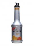 A bottle of Monin Mango Purée