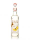 A bottle of Monin Miel (Honey) Syrup