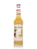 A bottle of Monin Piña-Colada Syrup