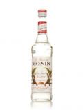 A bottle of Monin Pur Sucre de Canne (Pure Cane Sugar) Syrup