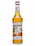 A bottle of Monin Spicy Mango Syrup / 70cl