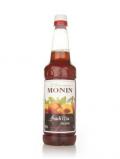 A bottle of Monin Thé Pêche (Peach Tea) Concentrate 1l