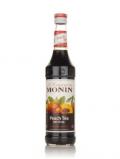A bottle of Monin Thé Pêche (Peach Tea) Concentrate