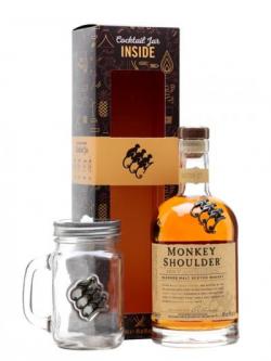 Monkey Shoulder Gift Pack with Tankard Cocktail Jar Blended Whisky