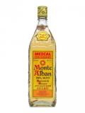 A bottle of Monte Alban Mezcal