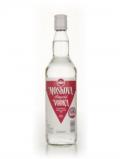 A bottle of Moskova Vodka