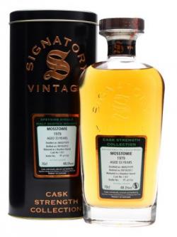 Mosstowie 1979 / 33 Year Old / Cask #1307 / Signatory Speyside Whisky
