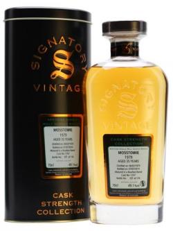Mosstowie 1979 / 35 Year Old / Cask #1357 / Signatory Speyside Whisky