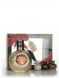 A bottle of Mozart Gold Chocolate Cream Liqueur Gift Set