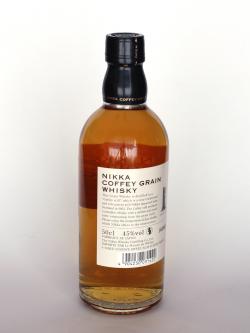 Nikka Coffey Grain Whisky Japanese Grain Whisky Back side