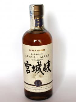 Nikka Miyagikyo 10 year Front side