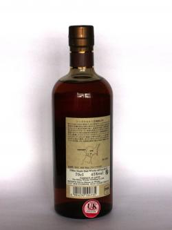 Nikka Miyagikyo 12 year Back side