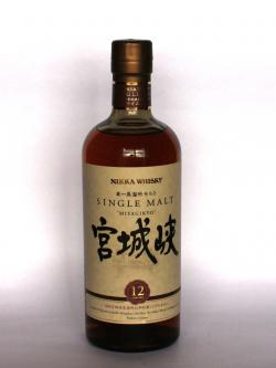 Nikka Miyagikyo 12 year Front side