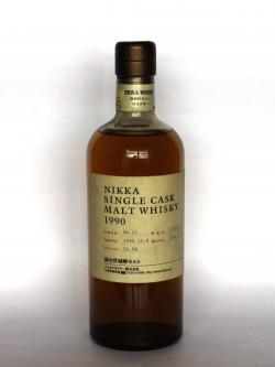 Nikka Miyagikyo 1990 Single Cask Front side