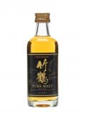 A bottle of Nikka Taketsuru Pure Malt / Miniature Japanese Blended Malt Whisky