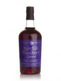 A bottle of Norfolk Blueberry Liqueur
