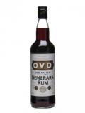 A bottle of O V D Old Vatted Demerara Rum / 40% / 70cl