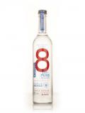 A bottle of Ocho Blanco Tequila (El Refugio)