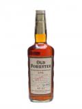 A bottle of Old Forester / Bot.1970s Kentucky Straight Bourbon Whiskey