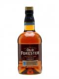 A bottle of Old Forester Bourbon Kentucky Straight Bourbon Whiskey