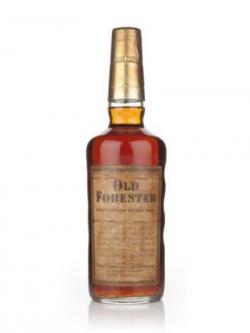Old Forester Kentucky Bourbon - 1970s